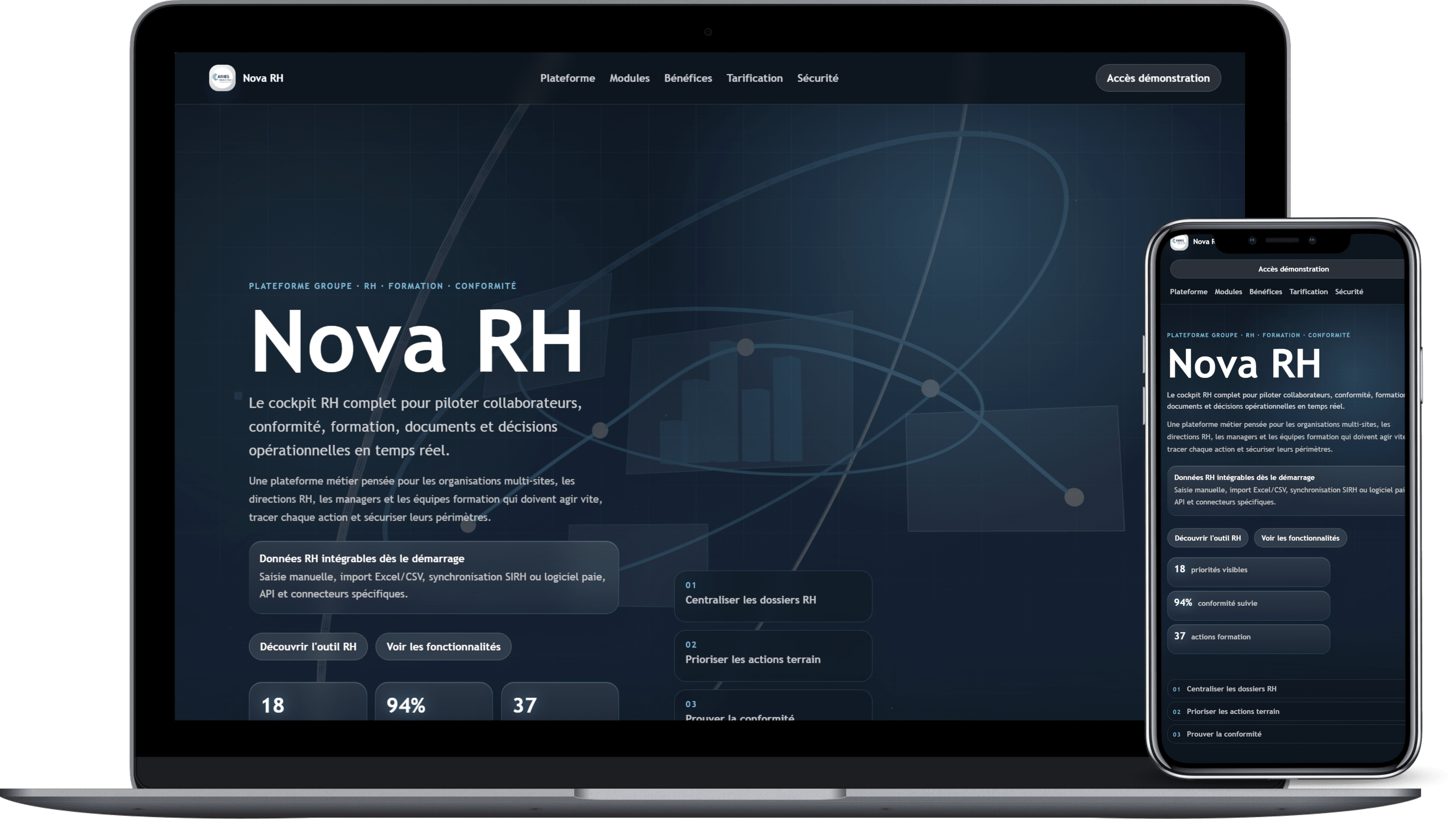 Interface Nova