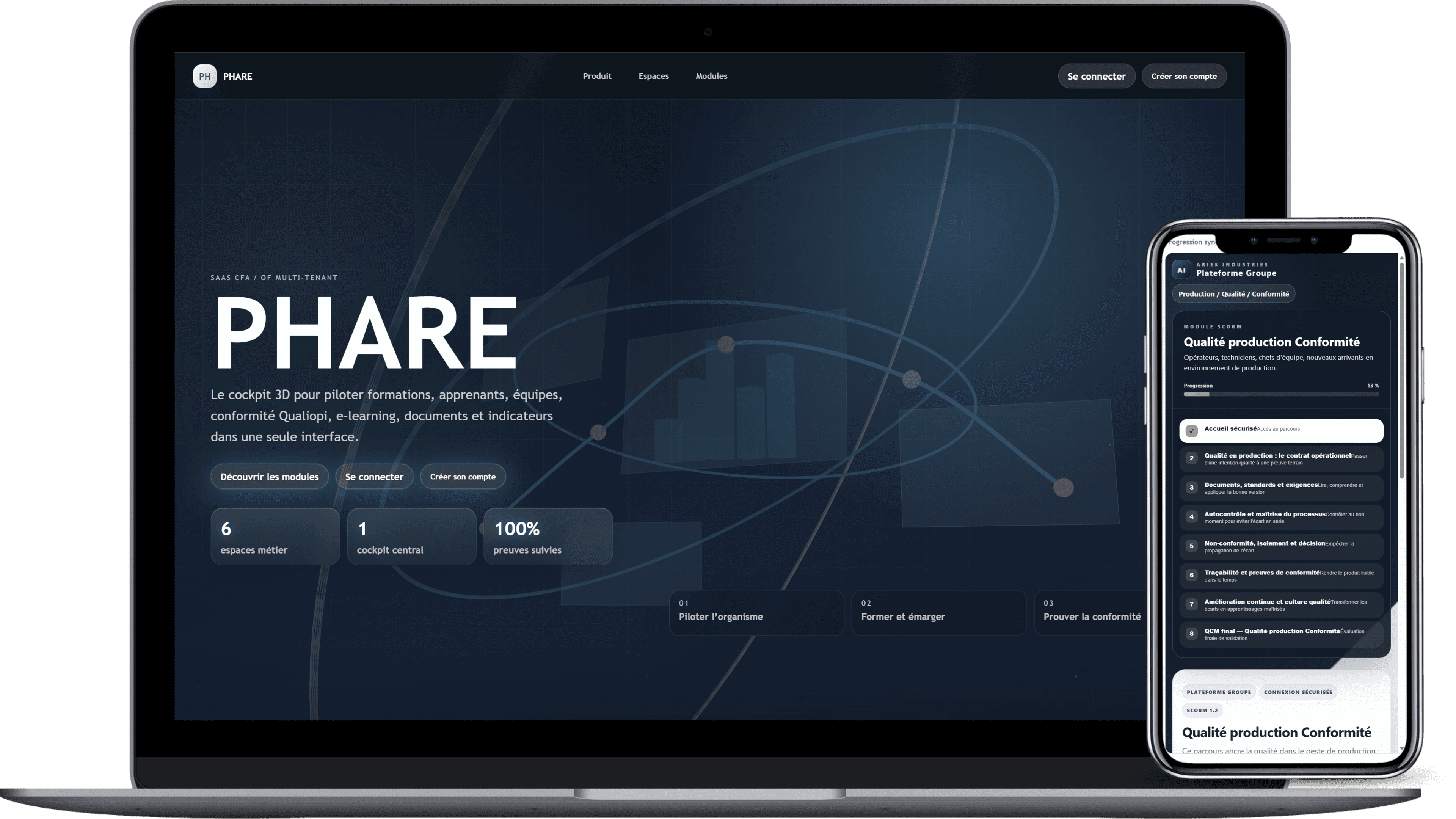 Interface Phare